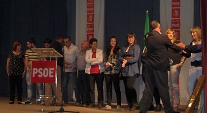 Presentacin candidatura del PSOE de Lchar-Peuelas en Lchar el 4 de mayo 2011